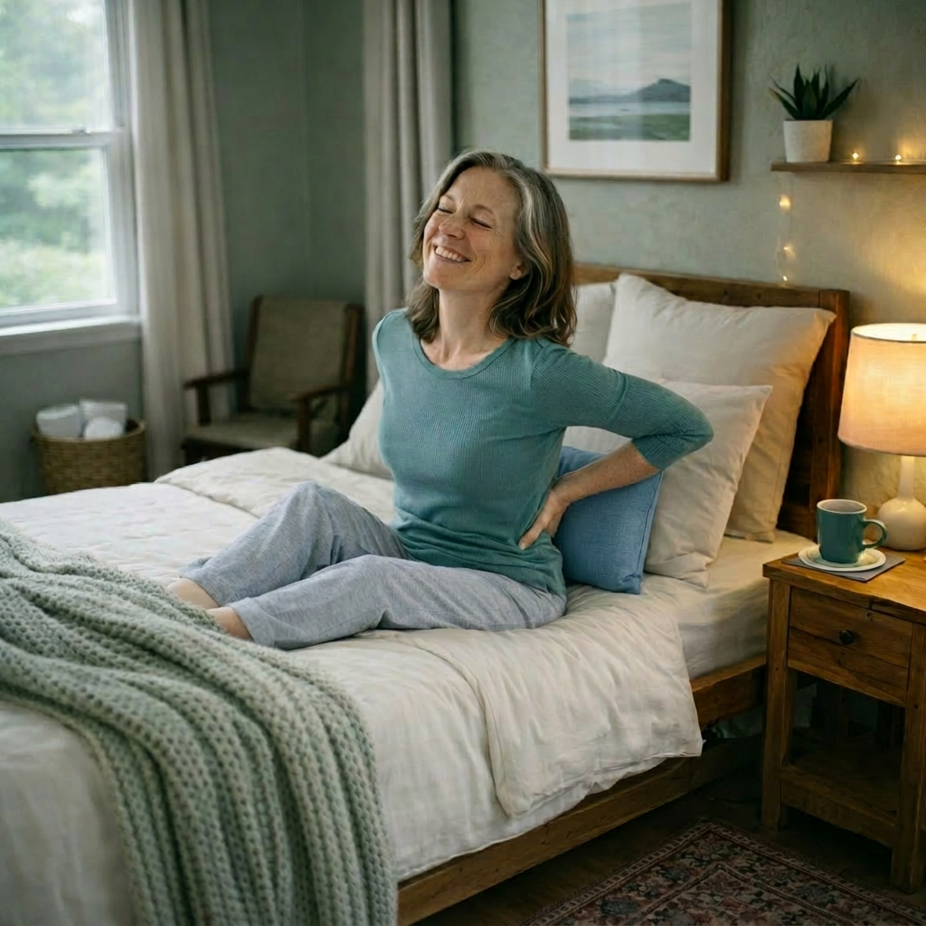 Struggling with Lower Back Pain During Perimenopause? Here’s How a Lumbar Support Pillow Can Help